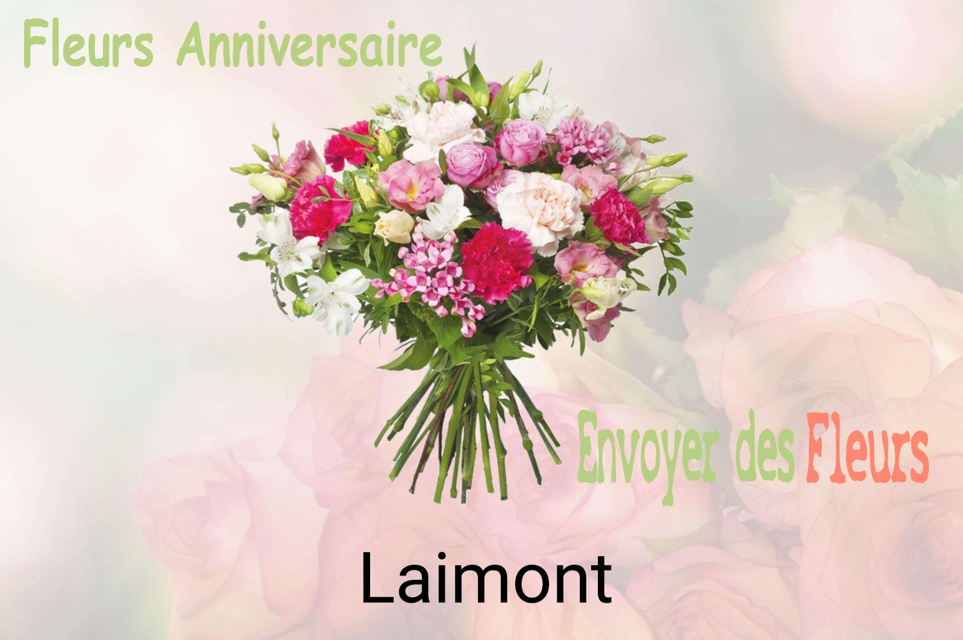 Bouquet de fleurs d’anniversaire livré à Laimont